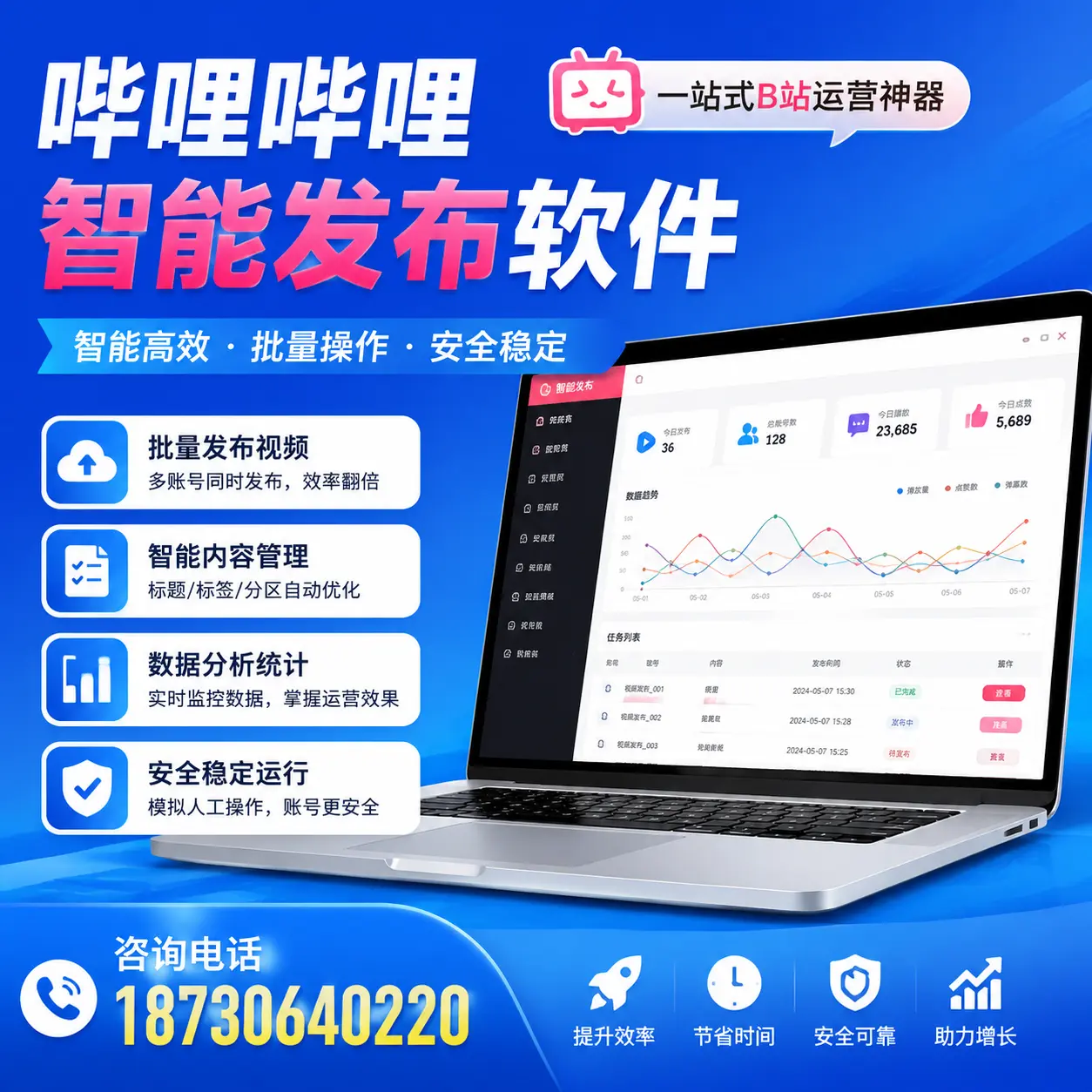 如何通过哔哩哔哩智能发布软件提升 东营 企业曝光率